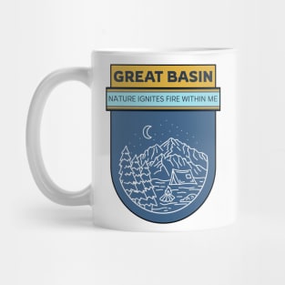 Great Basin National Parks Camping Hiking Outdoors Outdoorsman Mug